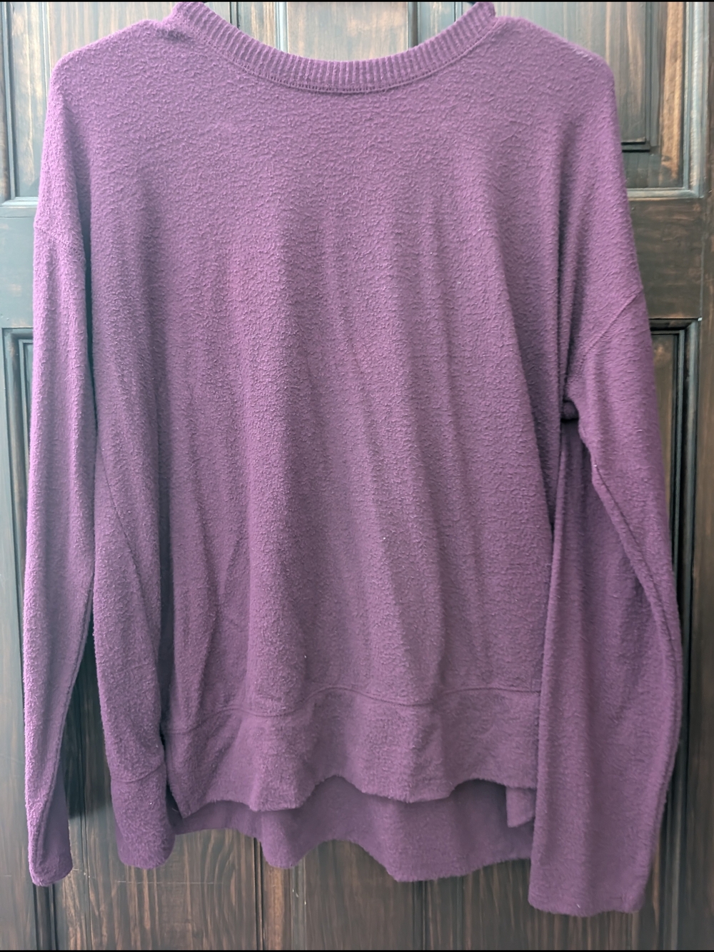 Lucky Brand Purple Long Sleeve Top